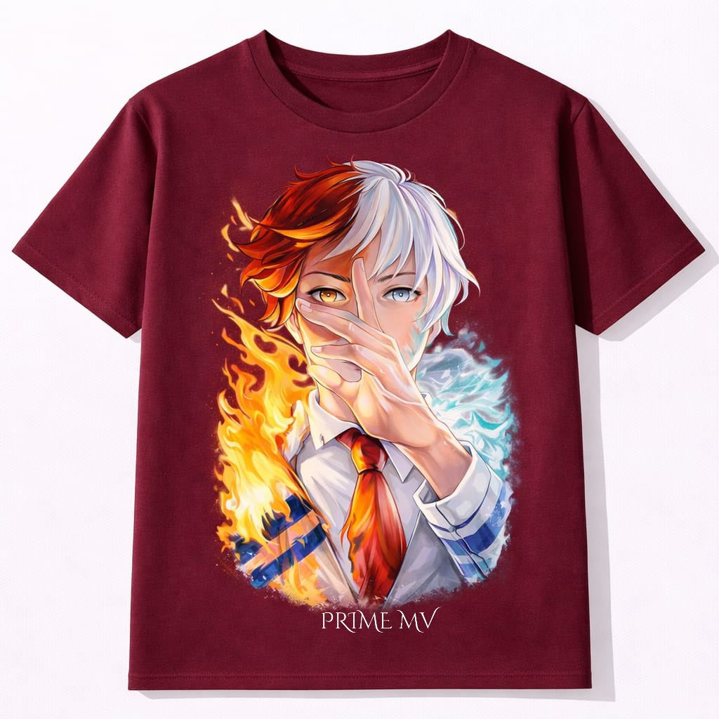 Shoto Todoroki Design T shirt