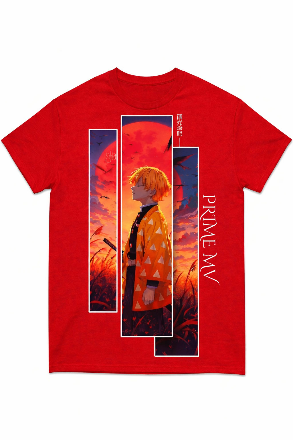 Zenitsu Agatsuma Design T shirt