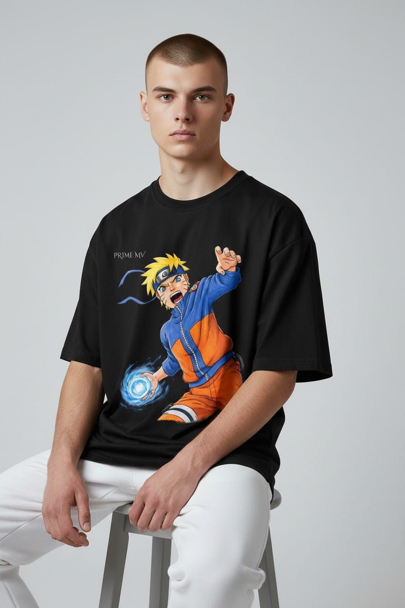 Naruto Design T shirt