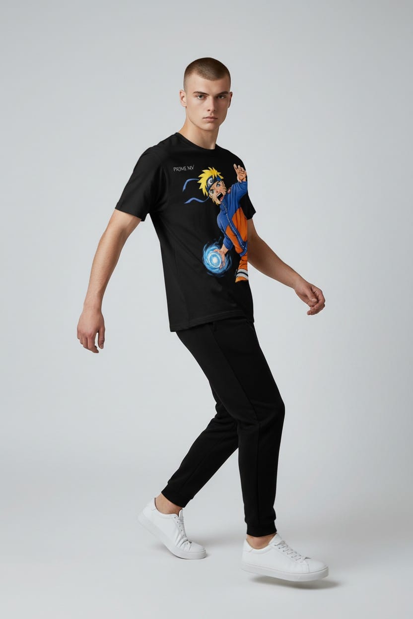 Naruto Design T shirt