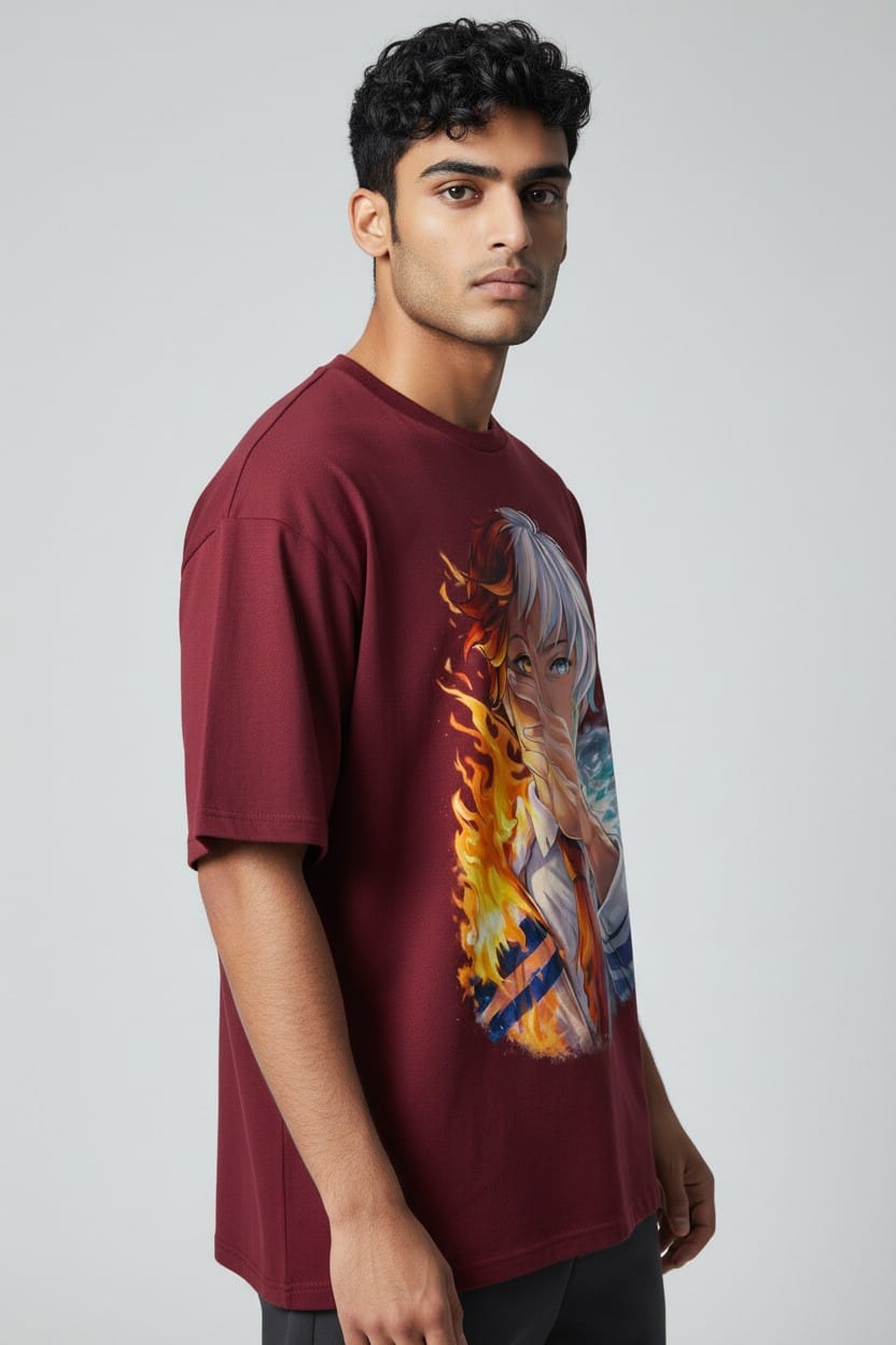Shoto Todoroki Design T shirt