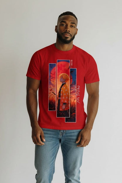 Zenitsu Agatsuma Design T shirt